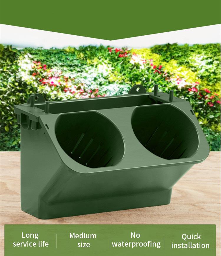 Штабелируемый настенный горшок для сада, пластиковые горшки, самополивающиеся цветочные мешки, настенные подвесные вертикальные суккуленты, растения бонсай, домашние инструменты