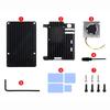Raspberry Pi 5 Aluminum Alloy Heat Dissipation Case with Radial Blower Fan