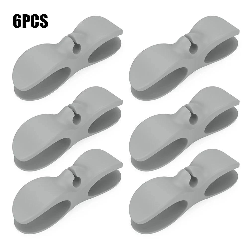 Desktop cable organizer wall sticker no drilling no marking fixture data headphone charging fixed