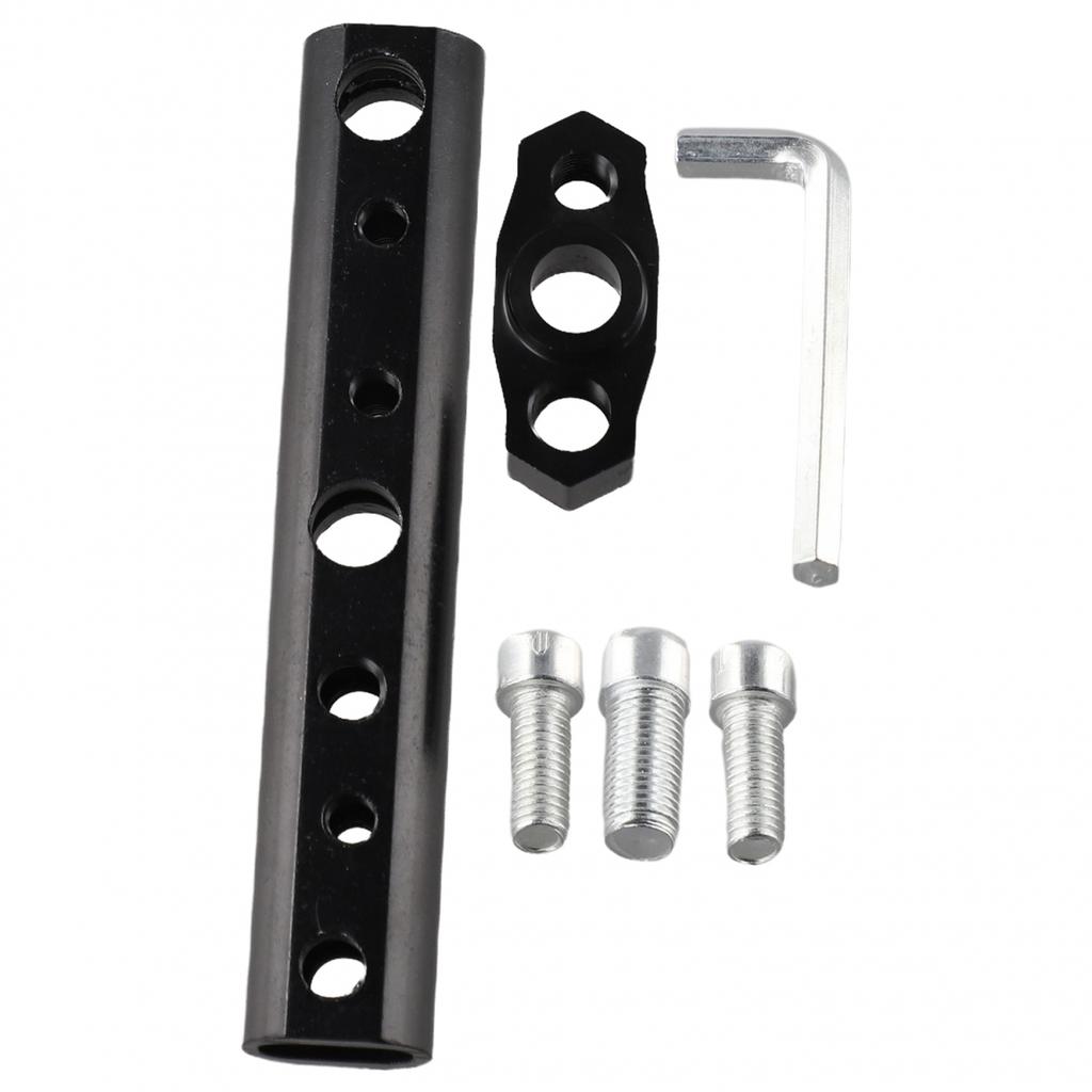 Fit Motorcycle Handlebar Mirror Column Bracket In Various Colors