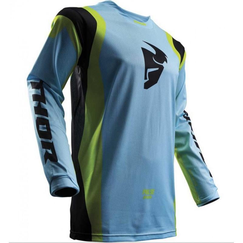 Men Women Cycling Jersey Quick-Dry Mountain Bike Racing Shirt Trail Outdoor Sportwear