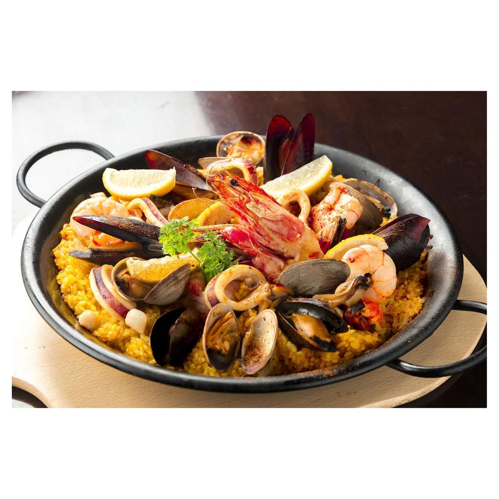 Emtate Limatsu Paella Pot Iron 45cm Made In Japan