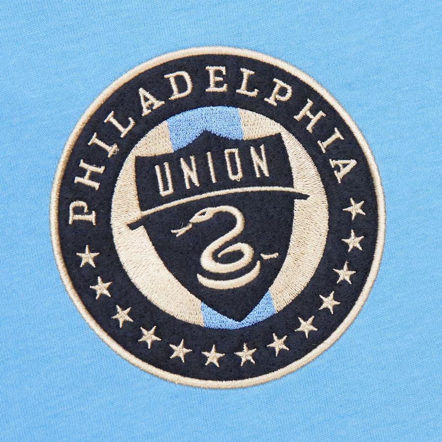 Мужская футболка Mitchell & Ness x MLS Светло-голубая FC8482-PUNCLBL