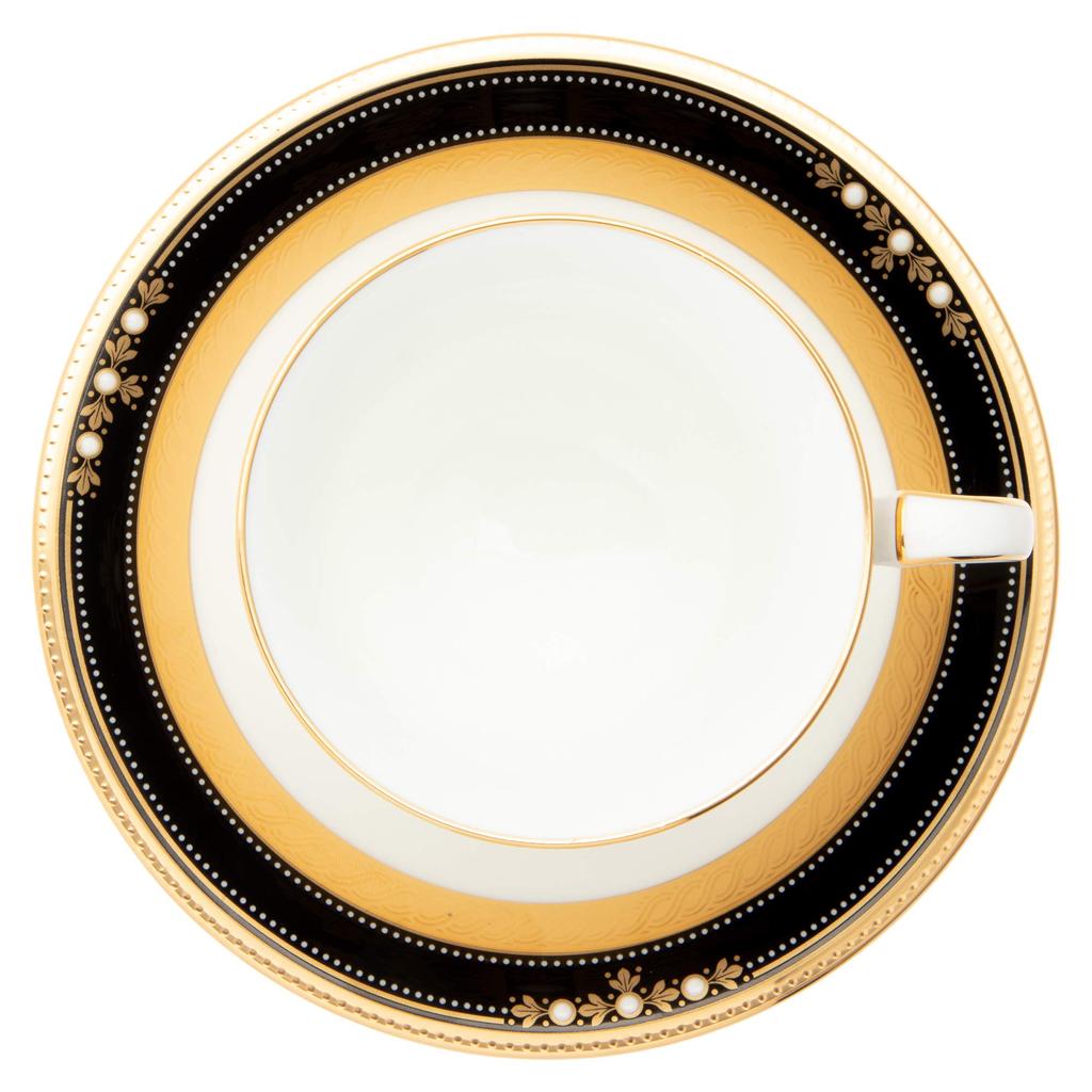 Noritake Американская чашка с блюдцем Evening Bone & Saucer, 220 мл, Majesty, Фарфор, T59589/4818