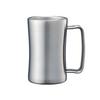 Drinking Mug, 420ml, Dishwasher Safe, Insulates Hot and Cold Beer, Vacuum Insulated, Silver