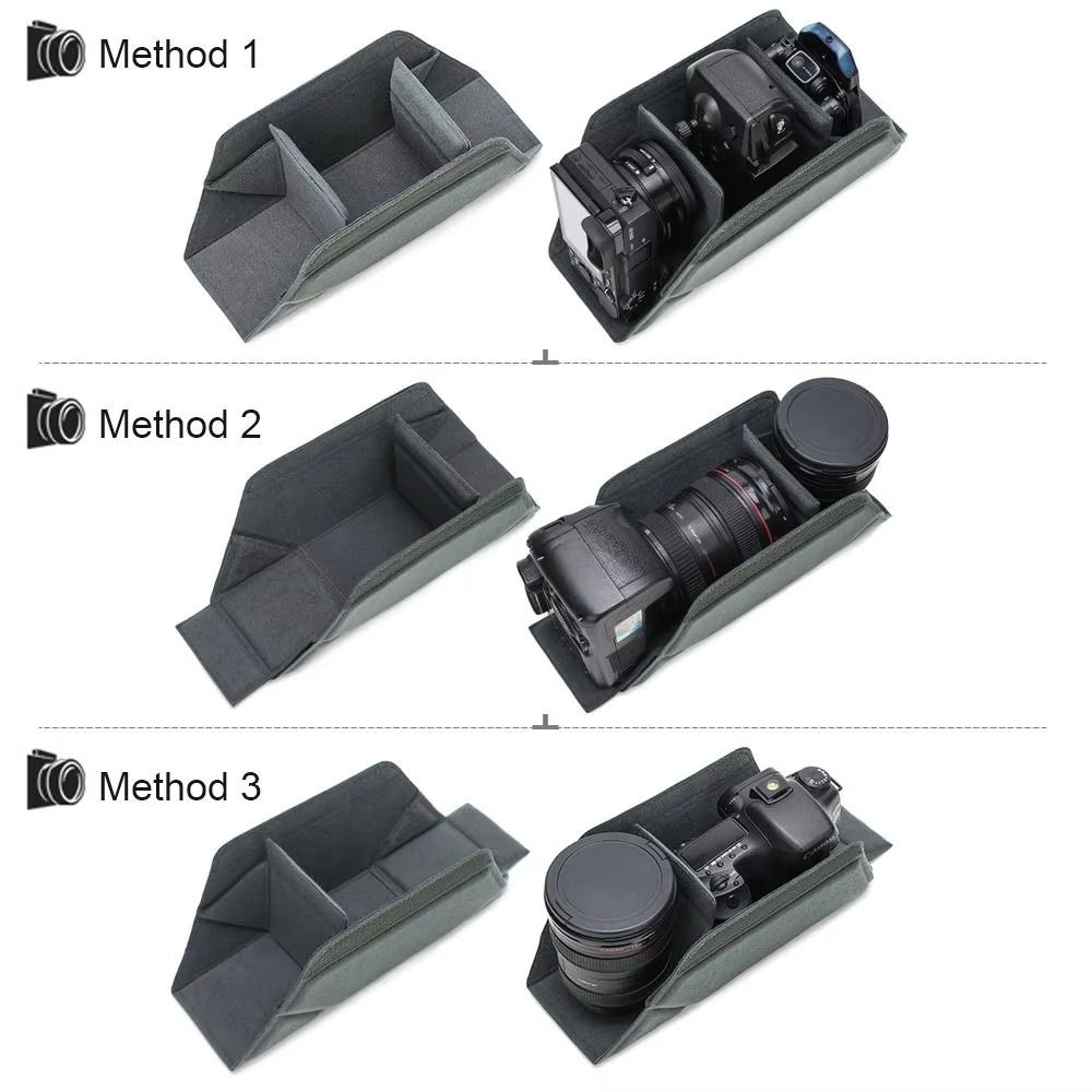Foldable SLR Liner Bag Moisture-proof DSLR Insert Bag Camera Lens Inner Bag Consumer Electronics