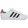 Adidas Superstar Embroidery Women Sneakers White Black Metallic-Gold AC8576