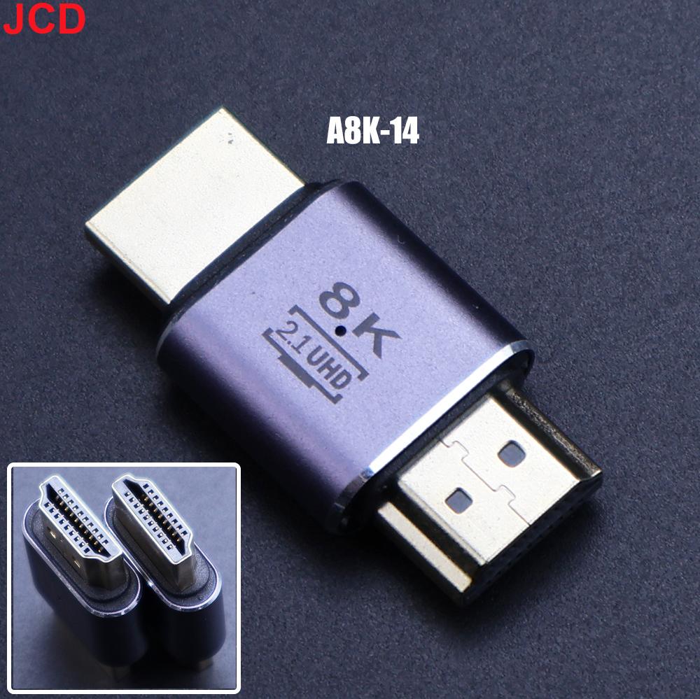 Совместимый с HDMI адаптер 90 270 градусов Прямоугольный конвертер «папа-мама» 8K HD Разъем Mini / Micro HDMI-совместимый удлинитель