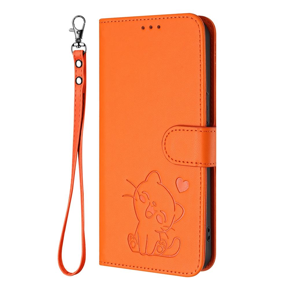 Strap Case for Funda ZTE Blade A76 A75 A56 Pro A36 A52 Lite A53 A35E A55 A73 5G Leather Wallet Flip Cover Kawaii Cat Phone Cases