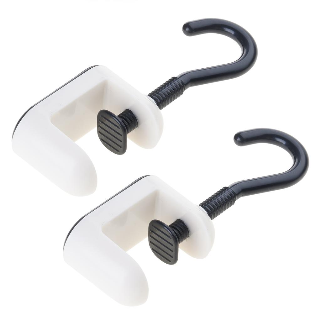 Набор из 2 многофункциональных складных держателей для сумок, компактный крючок для сумок для столов в кафе, офисах и кухнях, принадлежности