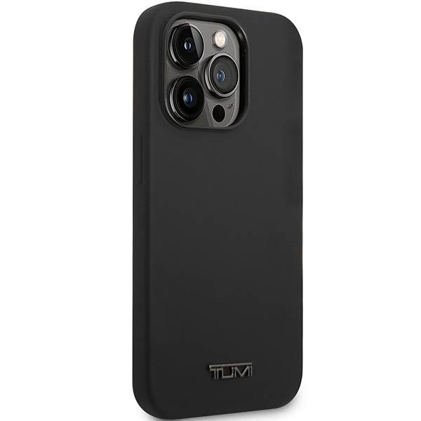 Чехол для iPhone 14 Pro Max Tumi Жидкий силикон Черный