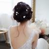 Hairstyle Hairstyle Tools Headdress Wedding Headwear U-shaped Hairpin Bridal Tiara Pearl Hairpin