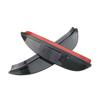 2PCs For Kia Sportage QL KX5 2016-2025 Car Rear View Glass Mirror Rain Eyebrow Shield Sun Visor Shade Plastic Frame Stick