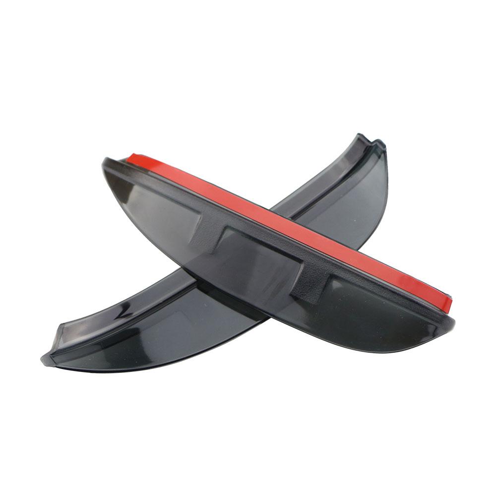 2PCs For Kia Sportage QL KX5 2016-2025 Car Rear View Glass Mirror Rain Eyebrow Shield Sun Visor Shade Plastic Frame Stick