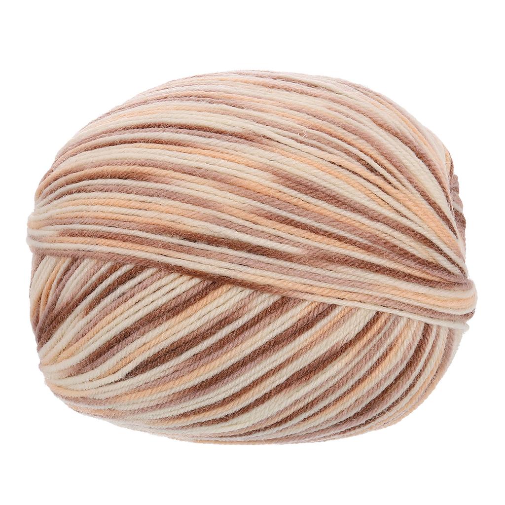 Пряжа 100% шерсть 4-слойная шерстяная ровница Роскошная и мягкая пряжа Пряжа ручной окраски для ручного вязания, вязания крючком, 3,52 унции, 306 ярдов 1 моток