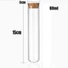 20шт 150*30 мм стеклянные пробирки прозрачные плоские пробирки соли для ванн