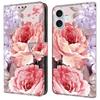 For iPhone 16 Plus Leather Case Pattern Printing Wallet Stand Anti Drop Phone Cover