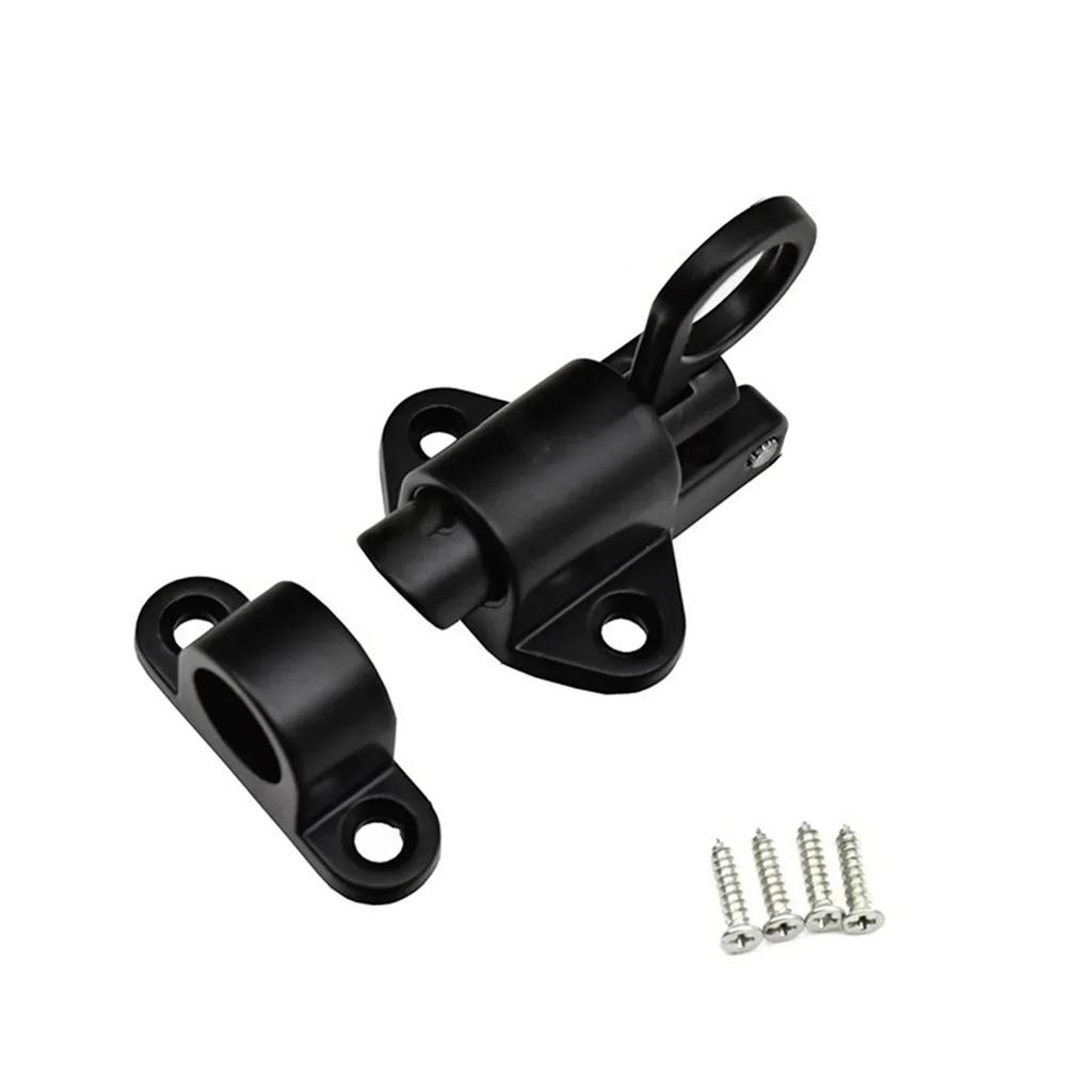 Пружинный дверной болт самозакрывающийся защелка безопасности автоматический замок для ворот створки алюминиевый сплав оконный замок-защелка фурнитура