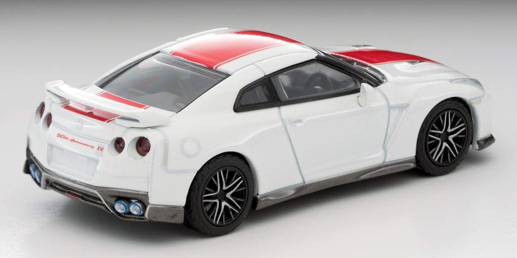 Tomica Limited Vintage Neo Scale Nissan 50th Anniversary White Finished Model 1/64 LV-N200c GT-R (310907)