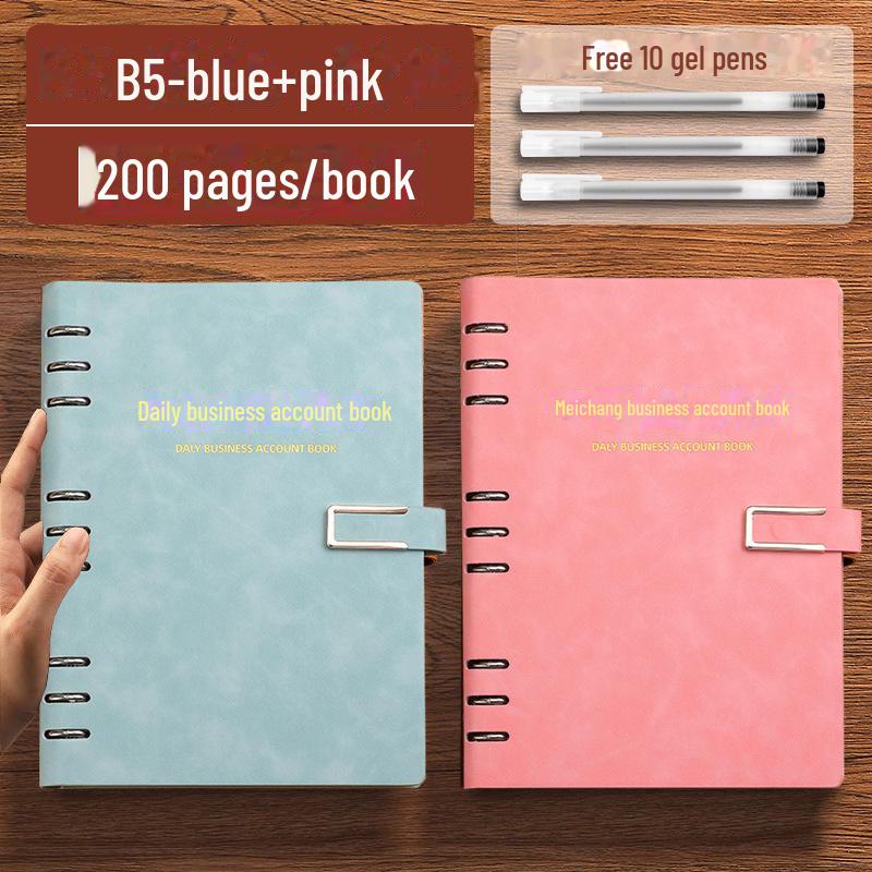 Ежедневный учет расходов B5. Книга учета с отрывными листами.