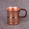 Weave Handle Moscow Water Mule Thickened Design Copper Beer Mug Copper Milk Mug  Breakfast Drink