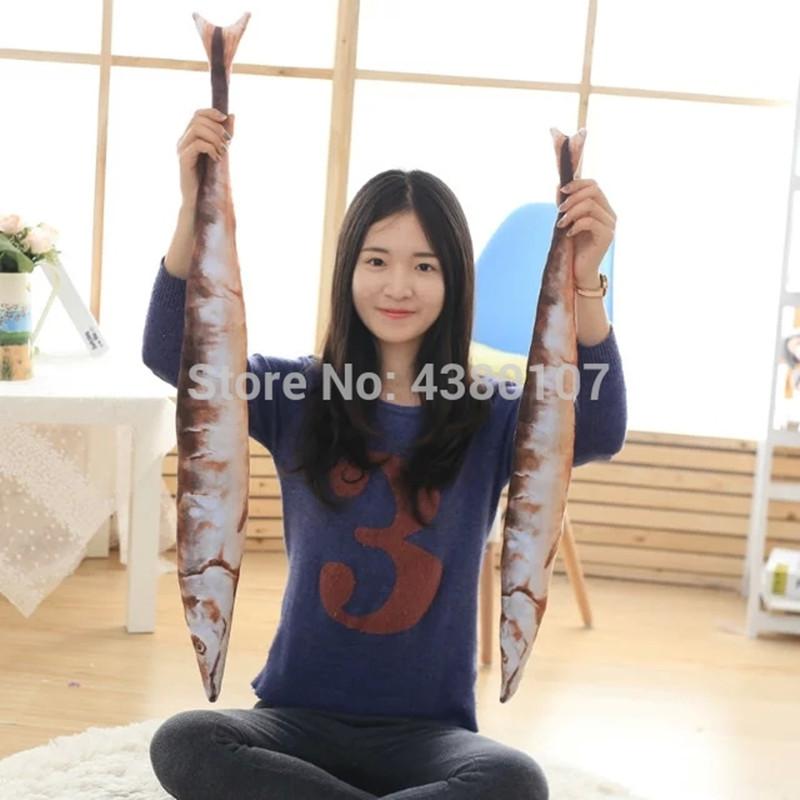 Animal Fish Pillow Creative Evil Funny Stuffed Toys Cushion Men'S Birthday Gifts Toys For Children 0N Sale