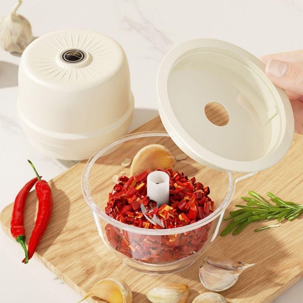 Беспроводной мини-измельчитель продуктов Портативная мясорубка Электрическая мельница Измельчитель чеснока Кухня