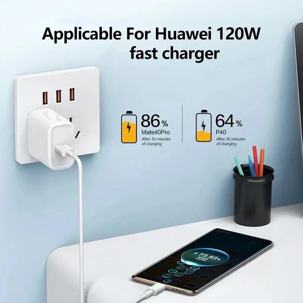 Кабель USB на Type-C 120 Вт с быстрой зарядкой 10 А для iPhone, Huawei, Xiaomi, Realme, Samsung, Poco - Доступен длиной 0,25 м, 1 м, 1,5 м, 2 м