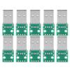 10Pcs USB Type A Male Plug To DIP Adapter Board 4 Pin 2.54mm Pitch