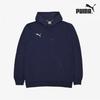 Puma Футболка Teamgoal Casual с капюшоном и длинными рукавами, цвет: темно-синий 65861806