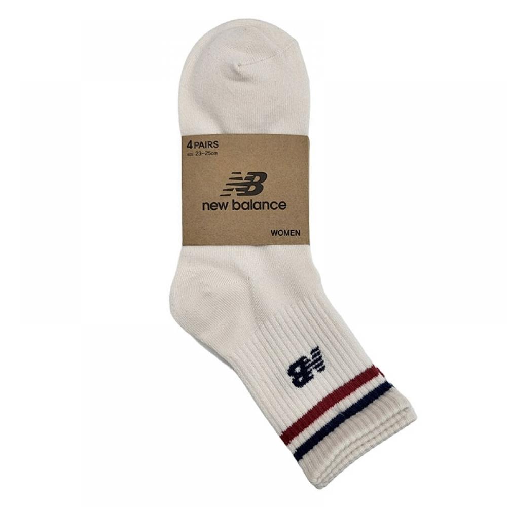 New Balance Женские носки до середины бедра с кольцами SNB40503A 4 шт.