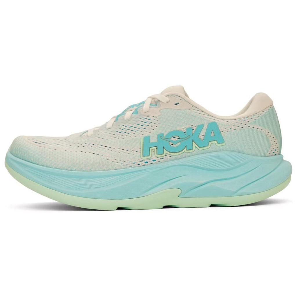 HOKA One One Rincon 4 Удобные Универсальные Нескользящие Прочные Низкие Тренировочные Кроссовки для Бега Женские кроссовки Светло-голубые 1155131-FSTB