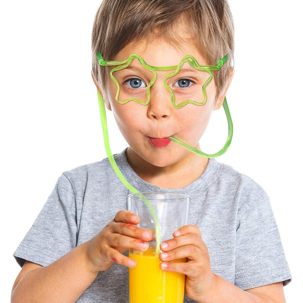 Новинка, мягкое пластиковое соломенное стекло, многоразовые трубочки для питья «сделай сам», очки, барные принадлежности для детей, посуда для напитков на день рождения, вечеринку, мероприятия