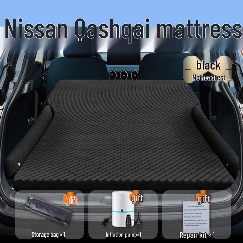 Подходит для 25 Nissan Qashqai: Надувные матрасы для автомобиля и спальные коврики в багажник.