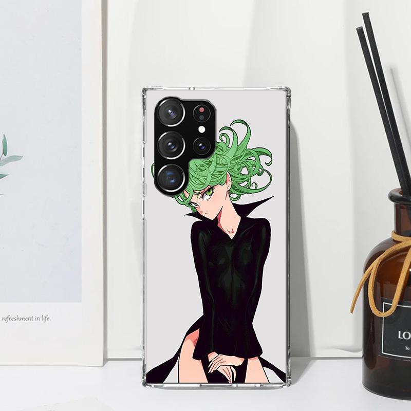 One P-Punch-Man Tatsumaki Phone Case For Samsung Galaxy S26 S25 Edge S24 FE S23 S22 Ultra S21 Plus S20 + Art Fundas Back Cover G