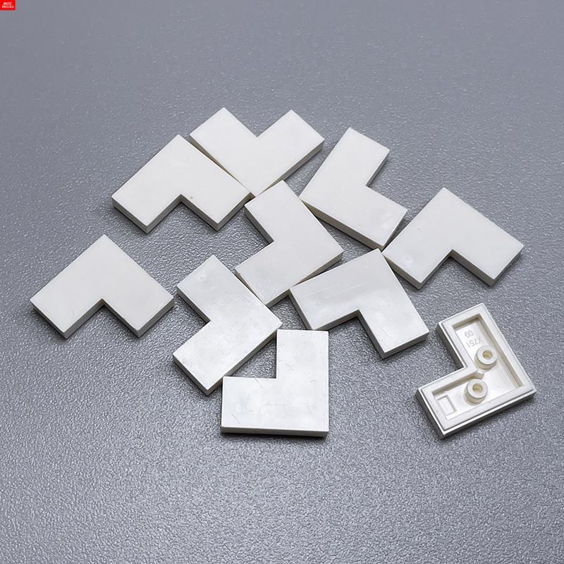 10 шт./лот Угловая плитка MOC 2x2 14719 Образовательные строительные блоки Дом Пол Сцена Куклы DIY Игрушки Детские Подарки