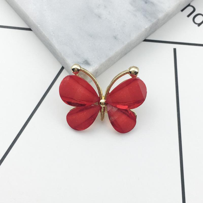 10Pcs/Set Resin Craft Butterfly Flat Bottom Scrapbook Phone Wedding Decor