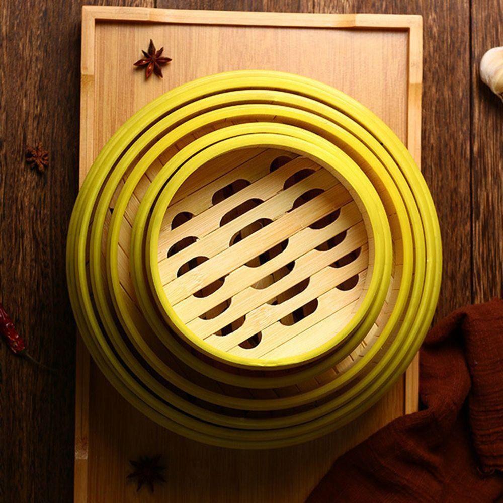 1 шт. Ручная корзина-пароварка с крышкой, пароварка для пельменей, новая кухонная утварь, для приготовления китайской еды