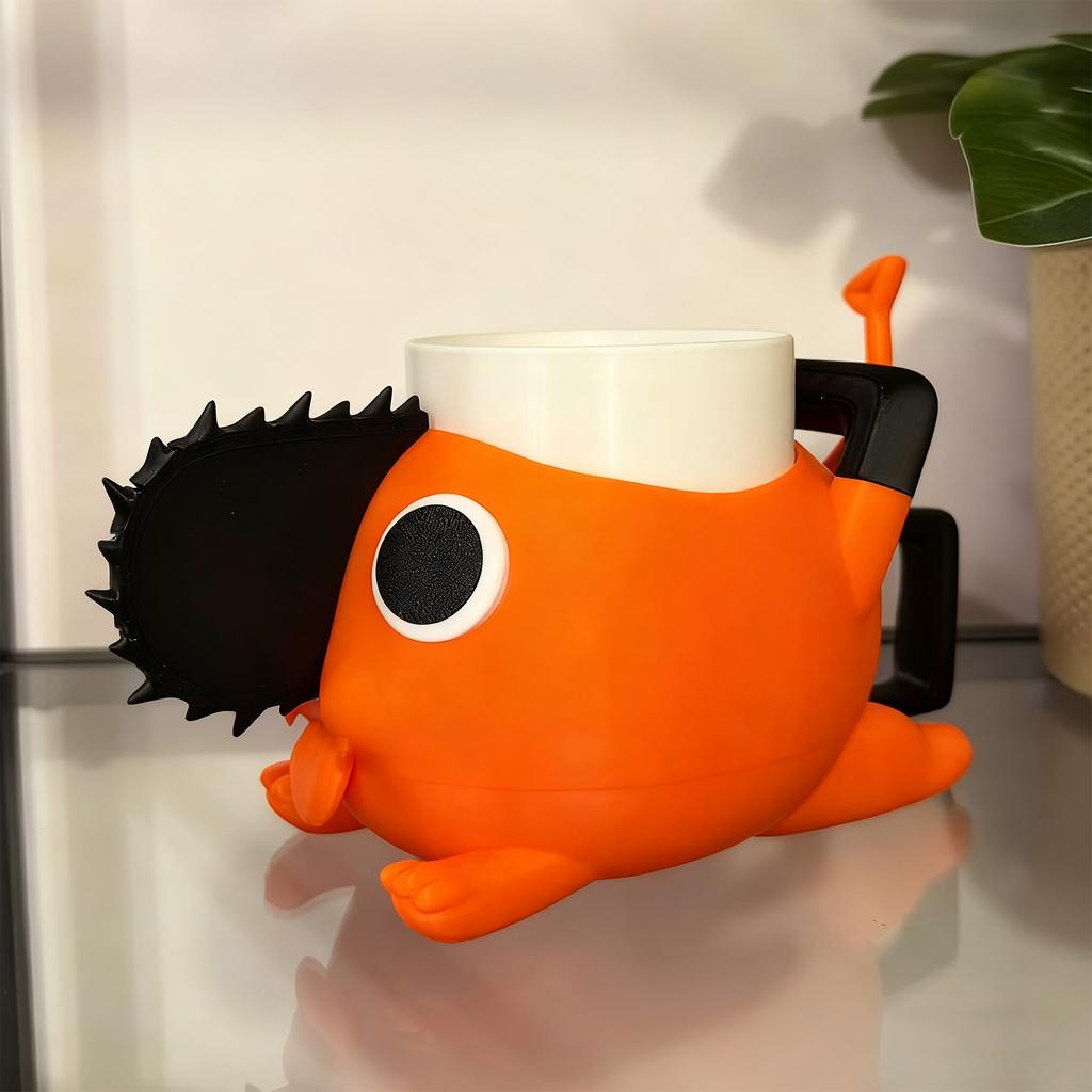 New And Popular 3D Printed Pochita Mug Base