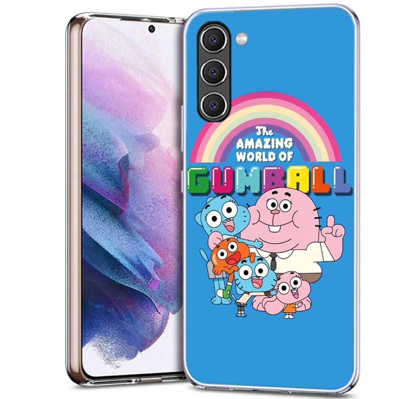 Мультяшный чехол для телефона «Удивительный мир Гамбола» для Samsung A16 A26 A36 A56 A17 A37 A57 A07 A06 A02S A12 A22 A32 A52S A72 Galaxy