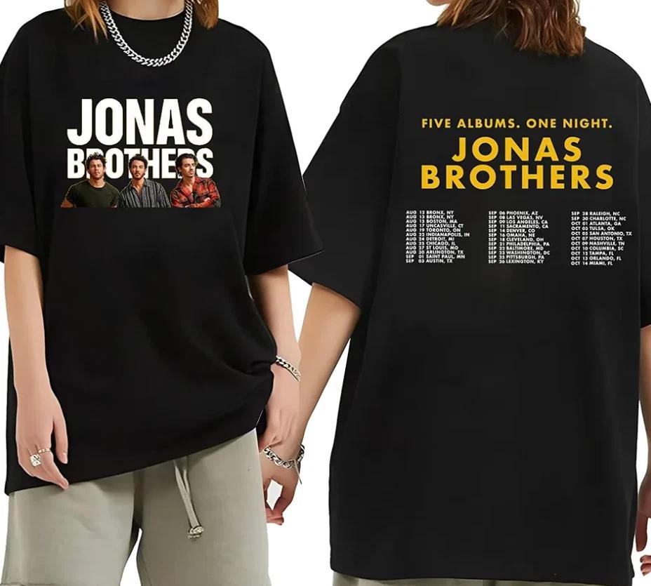 Jonas Brothers Five Albums One Night The Tour 2023 Shirt, Jonas Brothers
