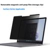 Защитная пленка для экрана Microsoft Surface Pro 4 5 6 7 360° Пленка с защитой конфиденциальности для Surface go 1 2 3 4 Пленка с магнитным креплением