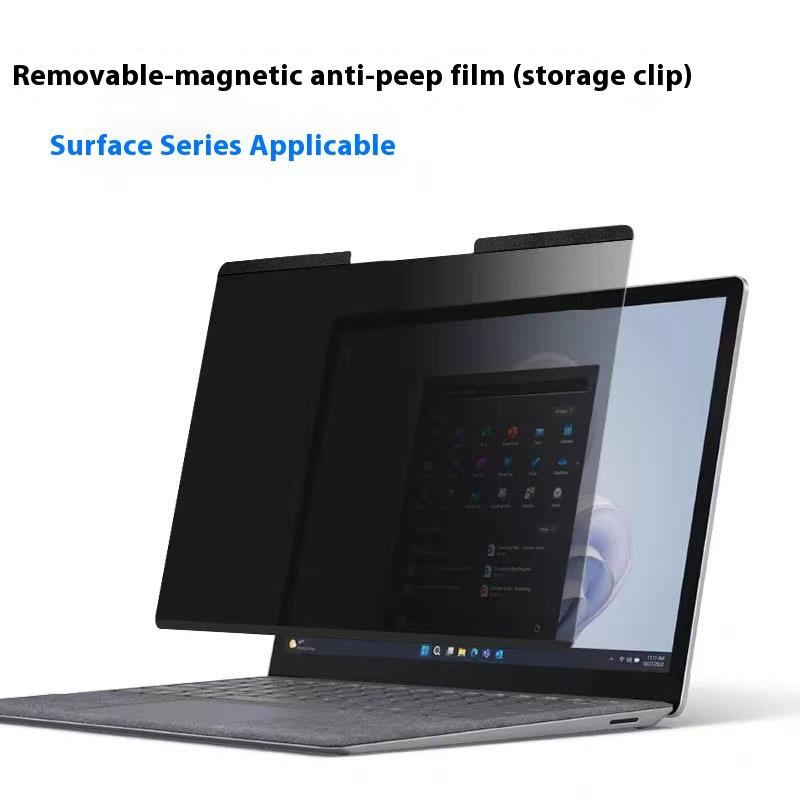 Защитная пленка для экрана Microsoft Surface Pro 4 5 6 7 360° Пленка с защитой конфиденциальности для Surface go 1 2 3 4 Пленка с магнитным креплением