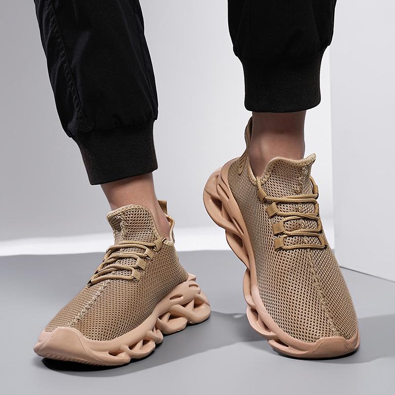 Мужская повседневная спортивная обувь, дышащие легкие кроссовки, сетчатые черные кроссовки для бега, спортивные кроссовки для бега, тенниса, ходьбы