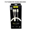 PISEN Multi-Function 2-in-1 Charging Cable for Apple, Huawei, and Type-C Devices