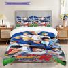 Captain Tsubasa Series Bedding 1 Duvet Cover 2 Pillowcase Without Core Christmas Birthday Gift Bedding Set Soft And Comfortable