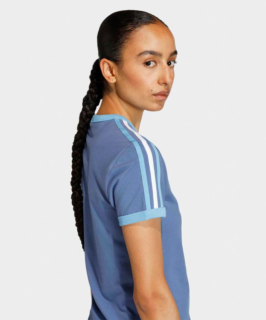 ADIDAS 3-Stripe Slim T-Shirt - Blue / Ke9385