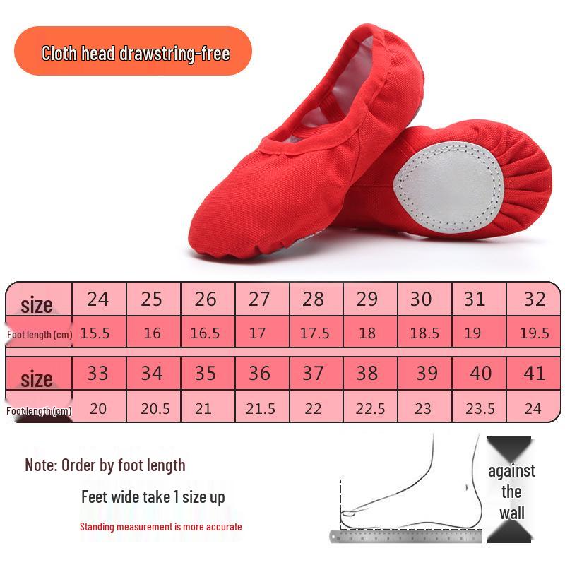 Балетная и йога обувь для танцев: Мягкая подошва для женщин, детей, девочек и взрослых - Дизайн кошачьей лапки