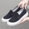 Spring and Autumn New Casual Fashion Old Beijing Women's Shoes Flat Comfortable One-pedal Fisherman Shoes Versatile Lazy Shoes