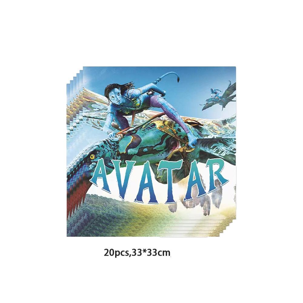 51pcs For Avatar Birthday Party Supplies Include Tablecloth Plates Cups&Napkins